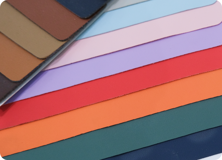Upholstery material samples