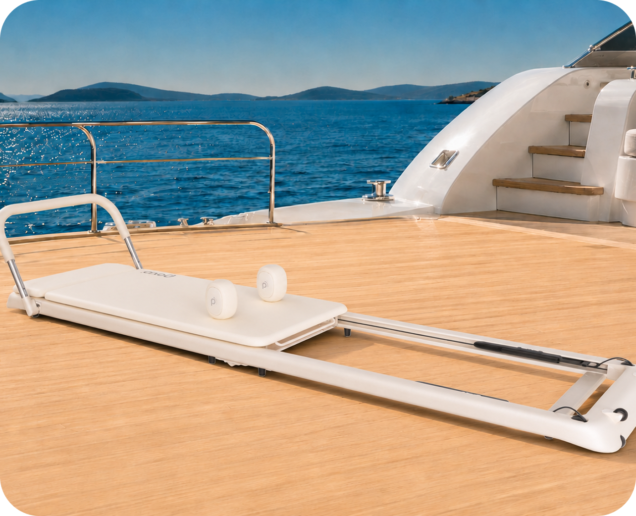 Pavo Foldable Pilates Reformer for Home Workouts